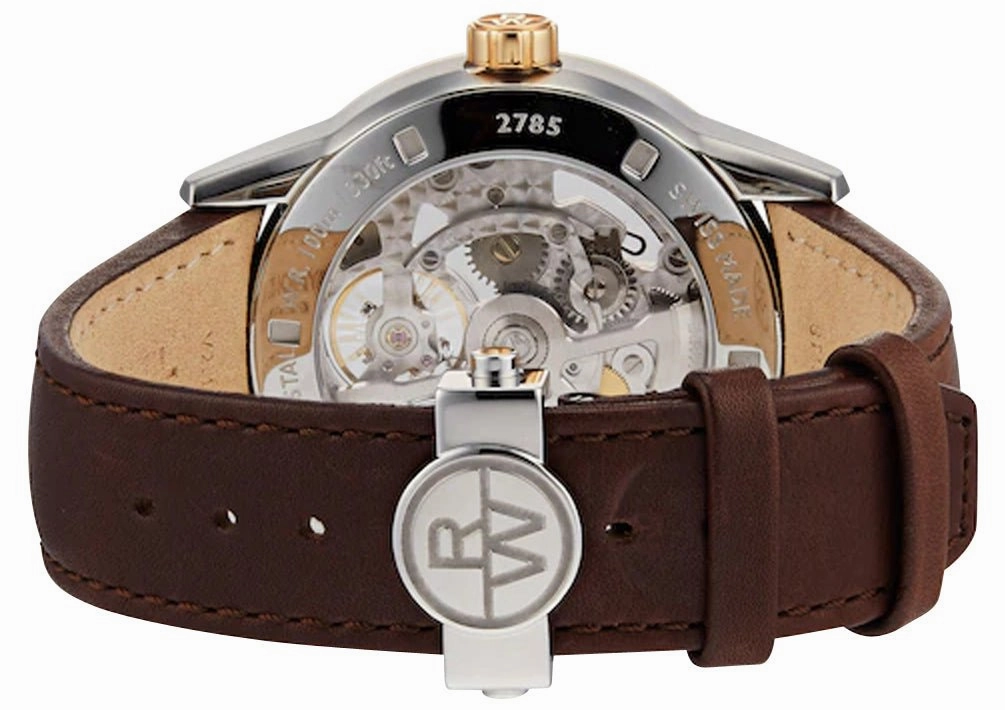 Raymond Weil Freelancer Automatic Two-Tone Stainless Steel Skeleton Dial Brown Leather Strap Mens Watch 2785-SC5-20001