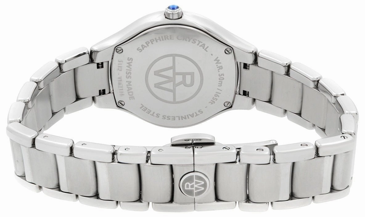 Raymond Weil Noemia Stainless Steel Pink Mother-of-Pearl Dial Diamonds Quartz Womens Watch 5132-ST-00986
