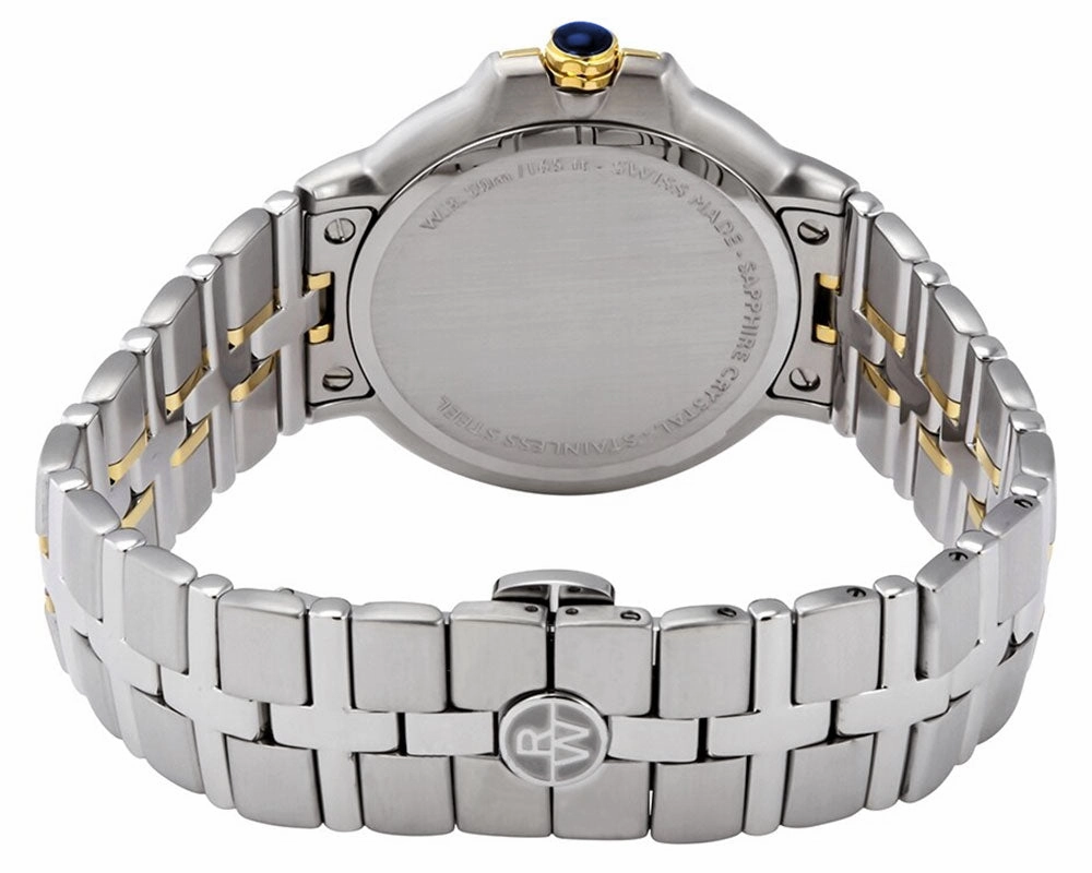 Raymond Weil Parsifal Two-Tone Stainless Steel White Dial Date Quartz Mens Watch 5580-STP-00308