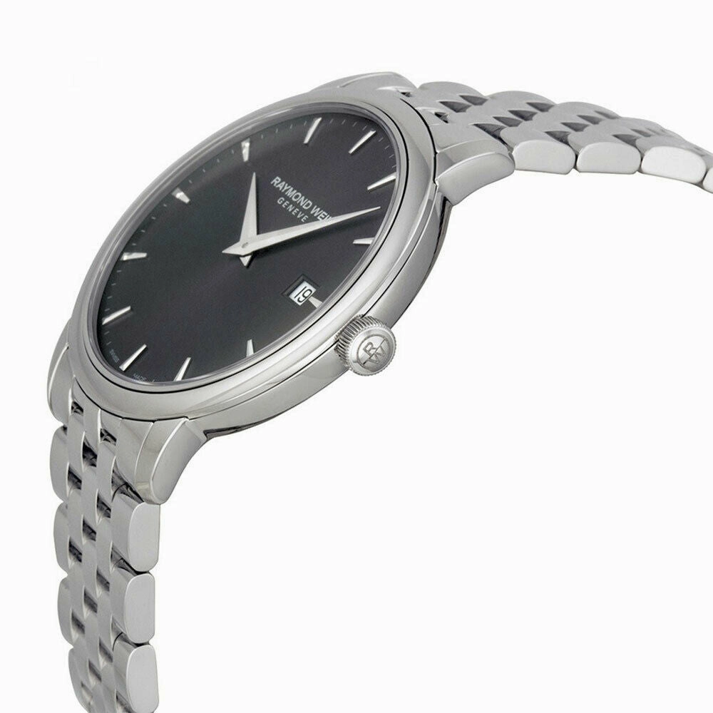 Raymond Weil Toccata Stainless Steel Gray Dial Date Quartz Mens Watch 5488-ST-60001