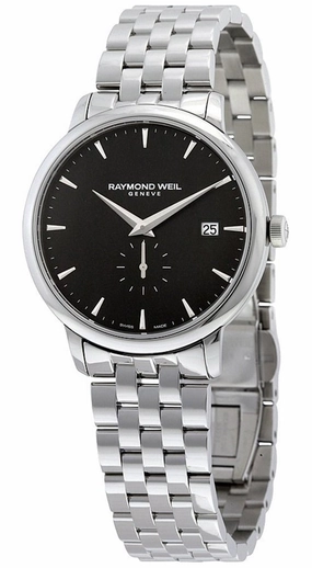Raymond Weil Toccata Steel 5484-ST-20001 Black Dial with Small Second Sub Dial Watch for Men