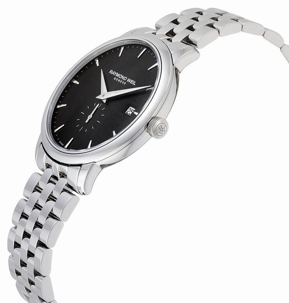 Raymond Weil Toccata Steel 5484-ST-20001 Black Dial with Small Second Sub Dial Watch for Men