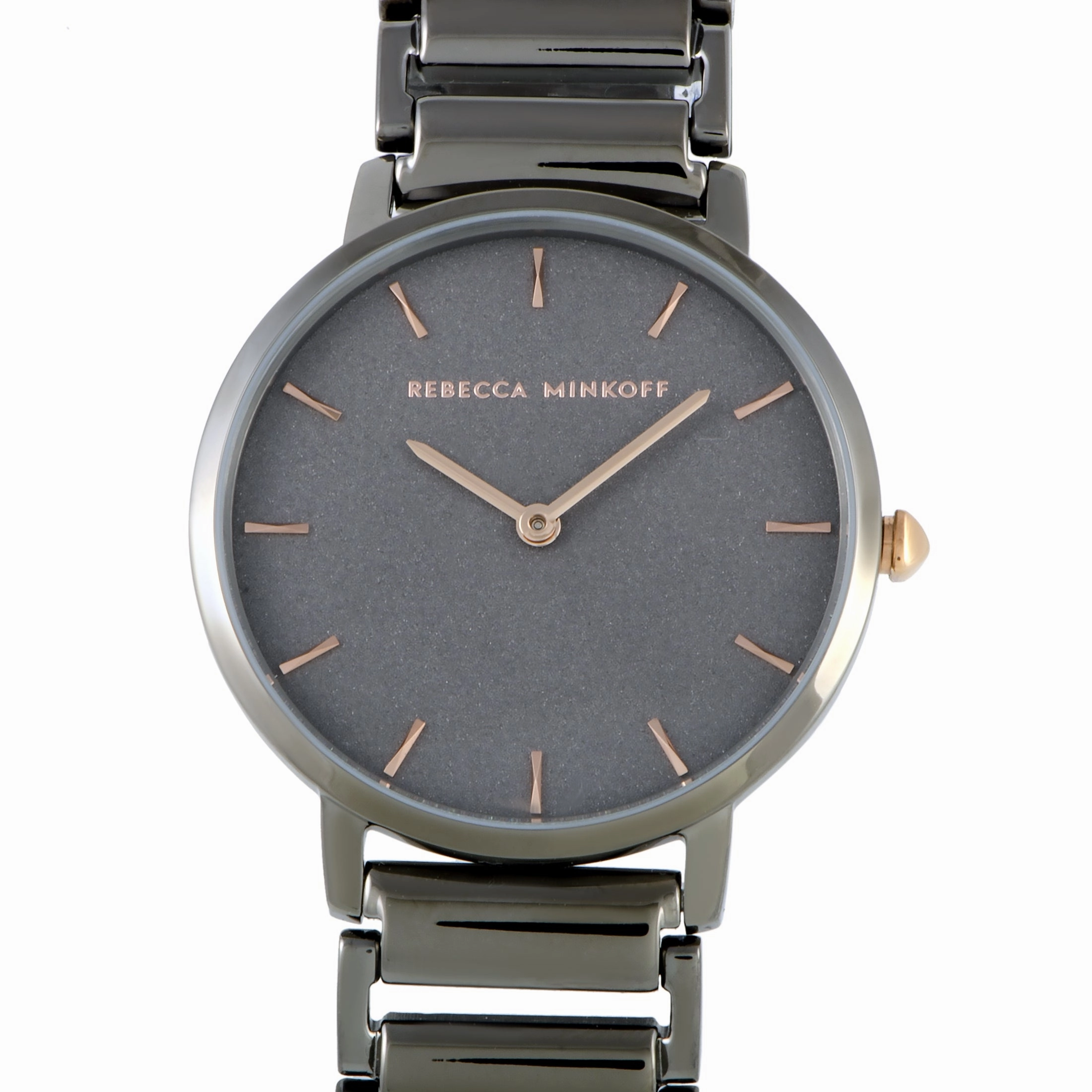 Rebecca Minkoff Major Gray Ion-Plated Watch 2200261