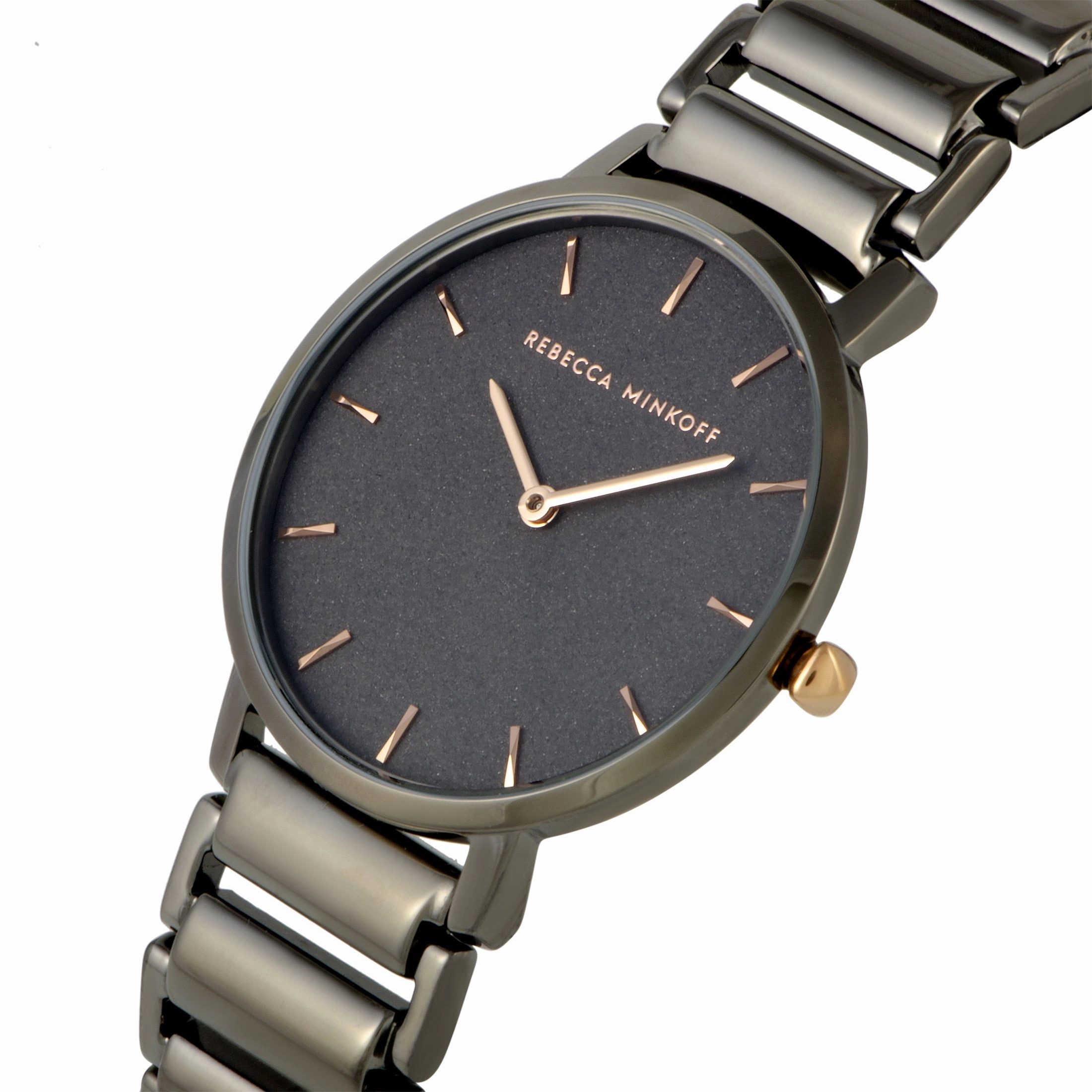 Rebecca Minkoff Major Gray Ion-Plated Watch 2200261