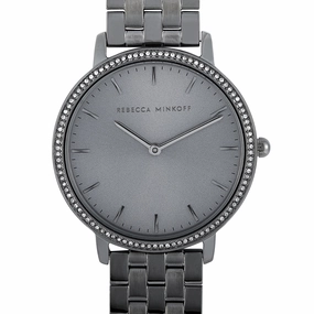 Rebecca Minkoff Major Gray Ion-Plated Watch 2200350