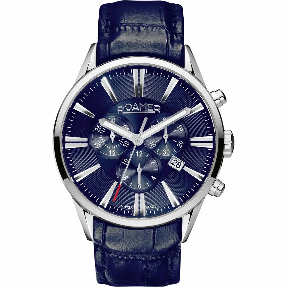 Roamer - 508837 41 40 05 - SUPERIOR CHRONO Strap Watch For Men's