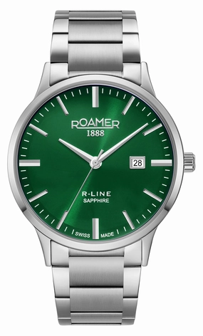 Roamer - 718833 41 75 20 - R Line Classic Quartz Watch for Men's