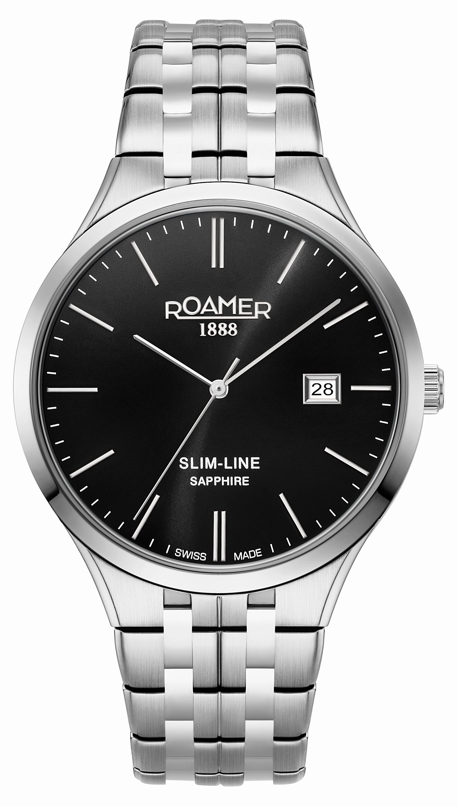 Roamer Slim-Line Classic 40mm Watch 512833 41 55 20