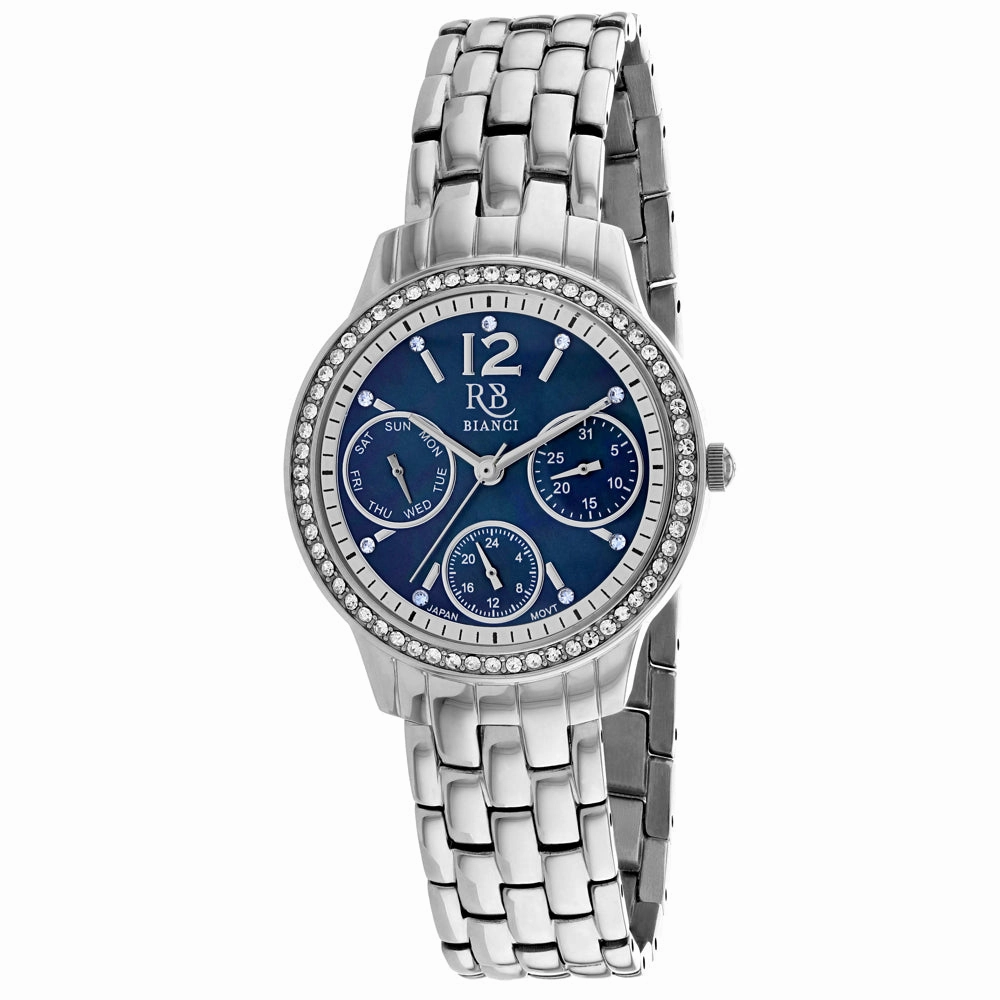 Roberto Bianci Women's Black mother of pearl dial Watch