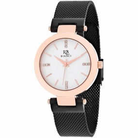 Roberto Bianci Women's Watch - Cristallo Silver Dial Plated Steel Bracelet | RB0404