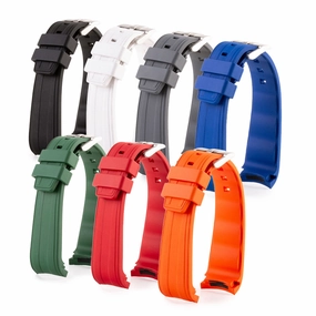 Rolex - Integrated watch band for Submariner 41mm - Rubber (black, blue, green, red...)