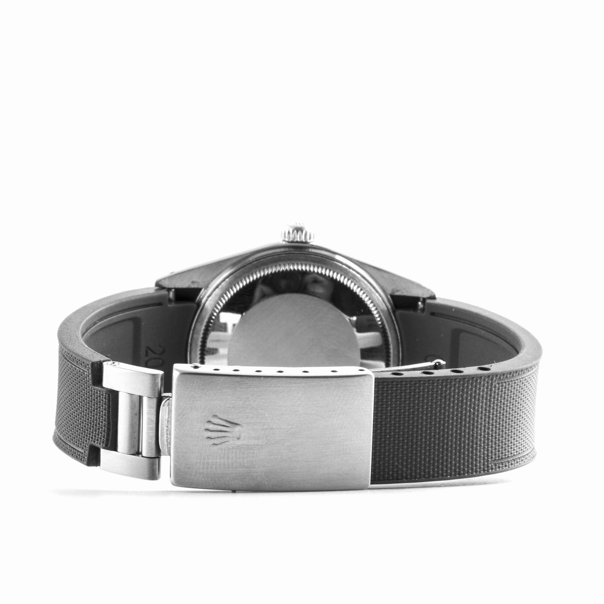 Rolex - R Strap Premium  Cordura pattern rubber watch band for Oyster Perpetual 39mm