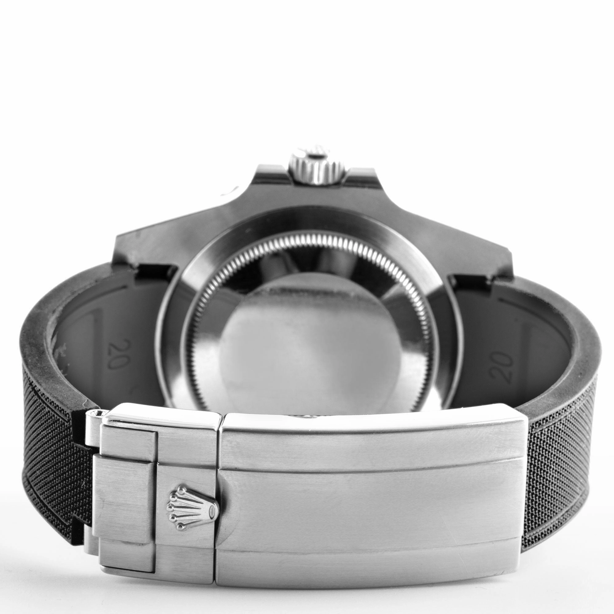 Rolex - R Strap Premium  Cordura pattern rubber watch band for Oyster Perpetual 39mm