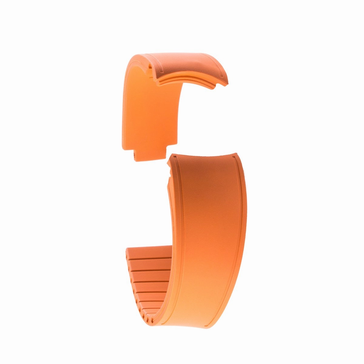 Rolex - R Strap watch band - Rubber (black, grey, blue, green, red, white, orange, kaki, white)