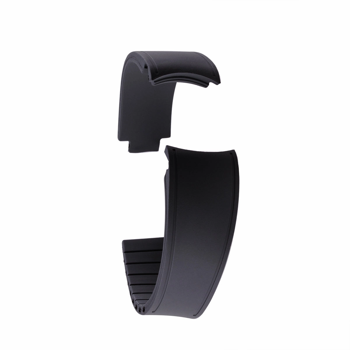 Rolex - R Strap watch band - Rubber (black, grey, blue, green, red, white, orange, kaki, white)