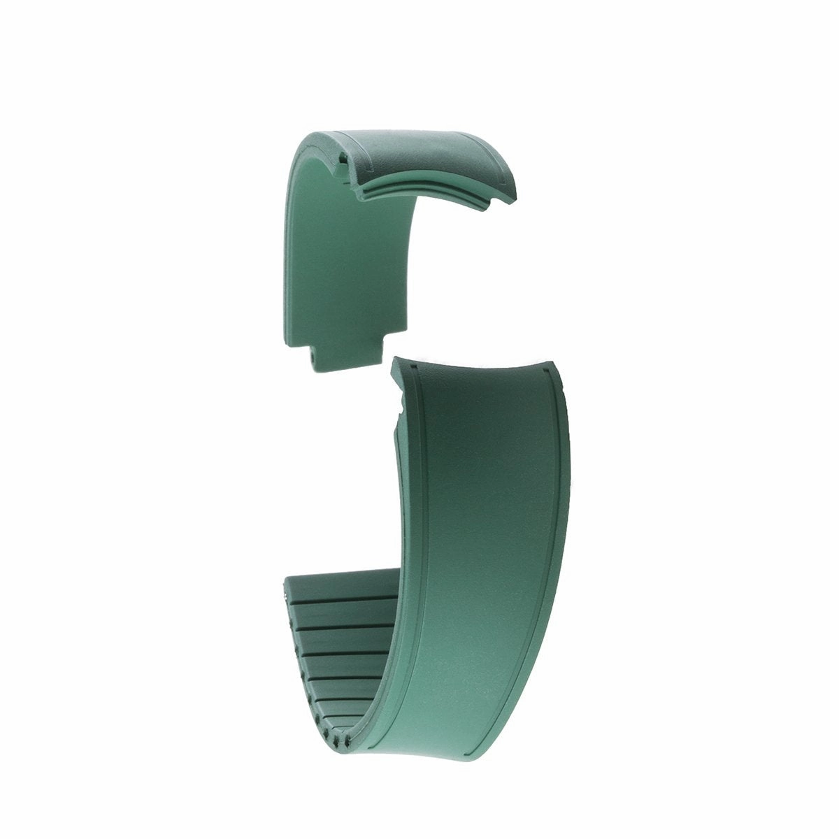 Rolex - R Strap watch band - Rubber (black, grey, blue, green, red, white, orange, kaki, white)