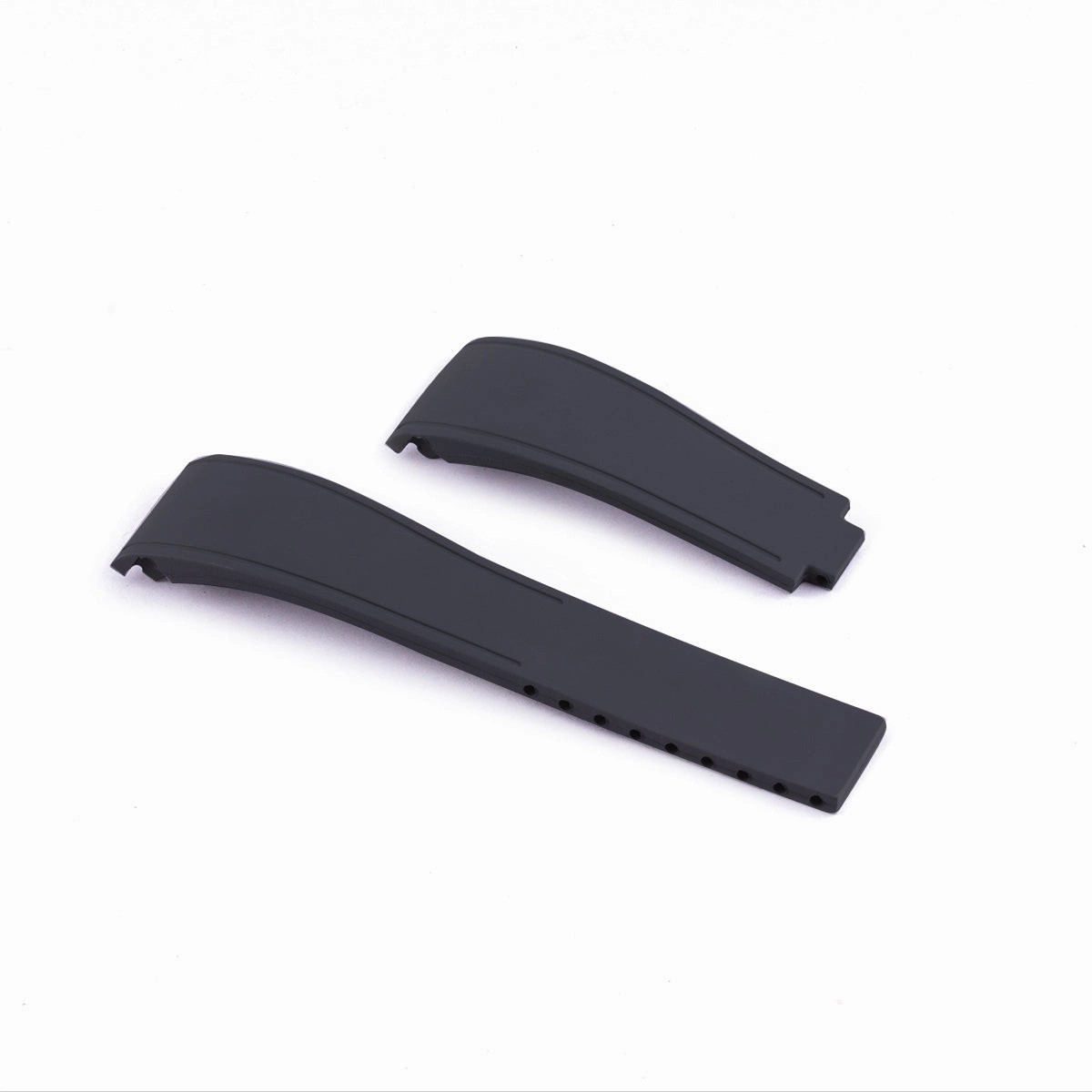 Rolex - R Strap watch band - Rubber (black, grey, blue, green, red, white, orange, kaki, white)