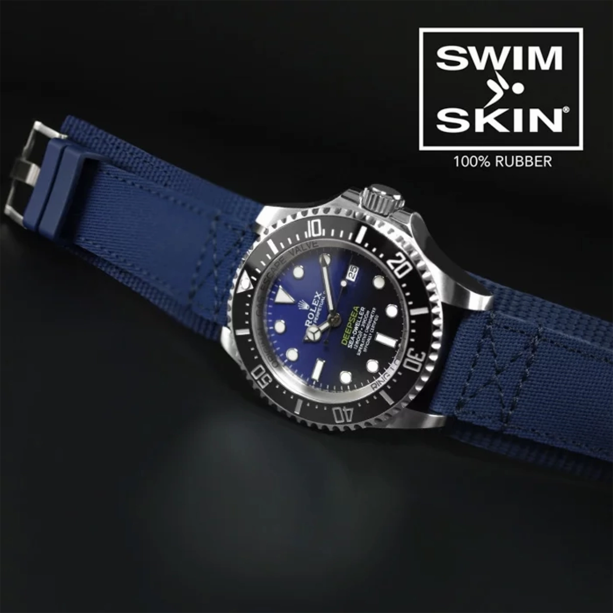 Rolex - Rubber B bracelet for Deepsea - Rubber Cuff Series