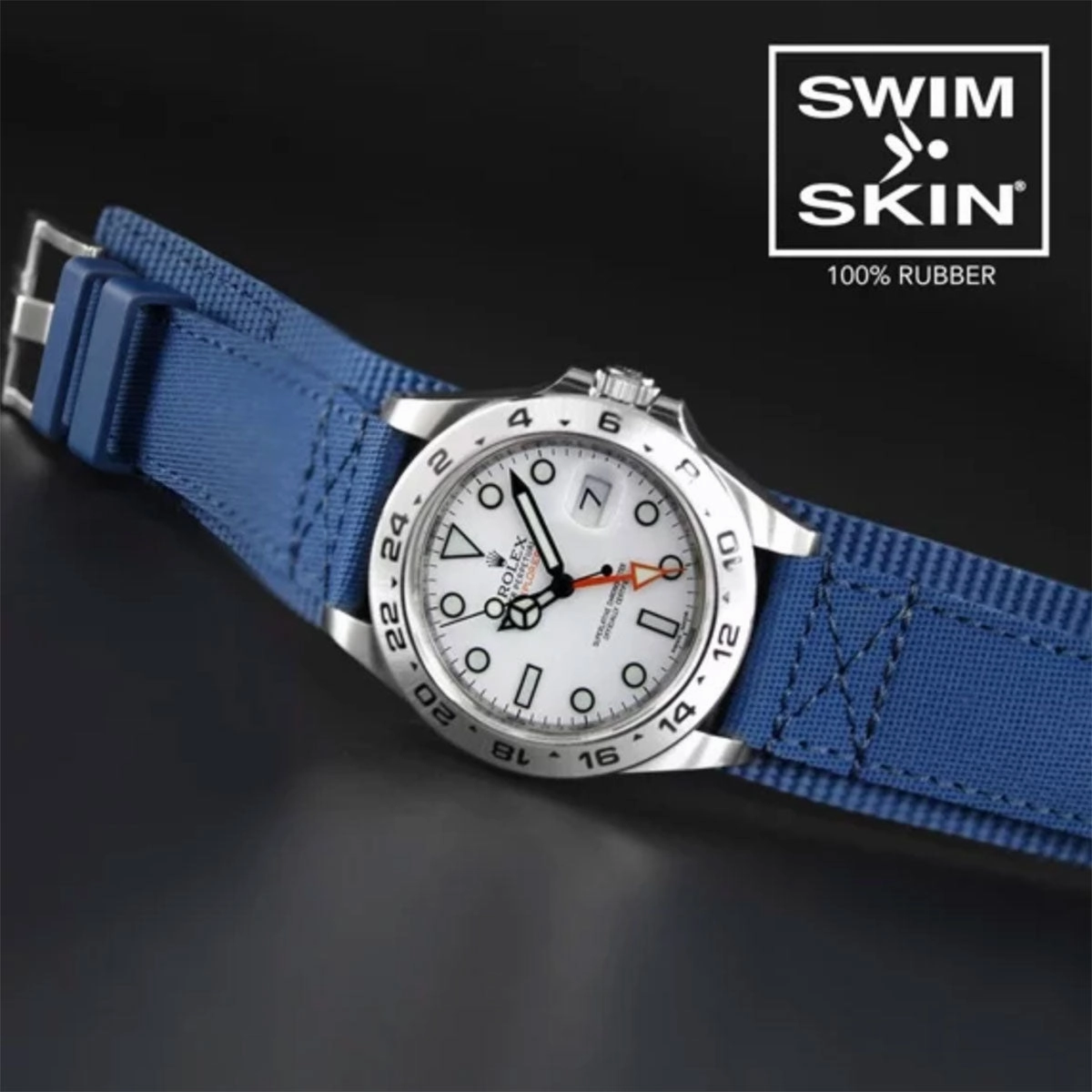 Rolex - Rubber B bracelet for Explorer II 42mm 226570 (2021-present) - Rubber Cuff Series