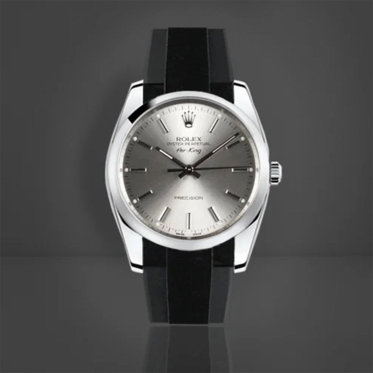 Rolex - Rubber B strap for Air King 34mm - Classic Series