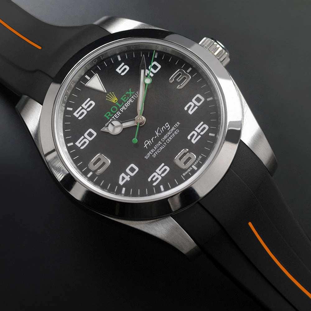 Rolex - Rubber B strap for Air-King 40mm - Classic Series