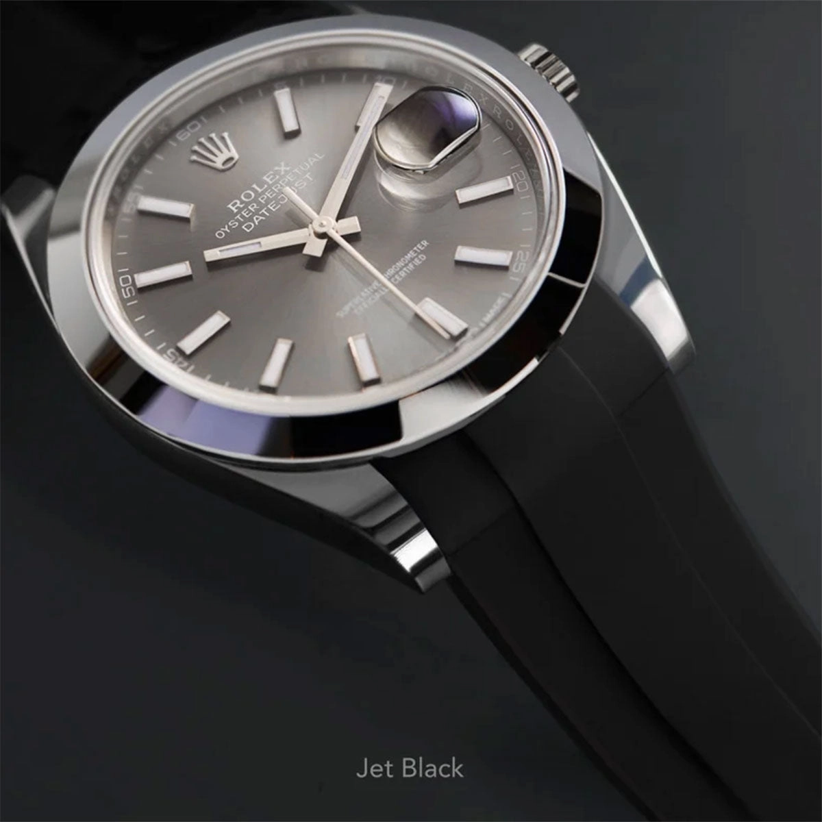 Rolex - Rubber B strap for Datejust 41mm - Tang buckle series