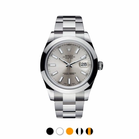 Rolex - Rubber B strap for Datejust II 41 mm - Classic Series