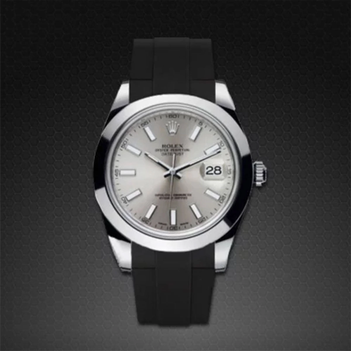 Rolex - Rubber B strap for Datejust II 41 mm - Classic Series