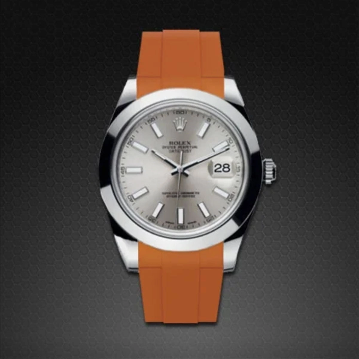 Rolex - Rubber B strap for Datejust II 41 mm - Classic Series