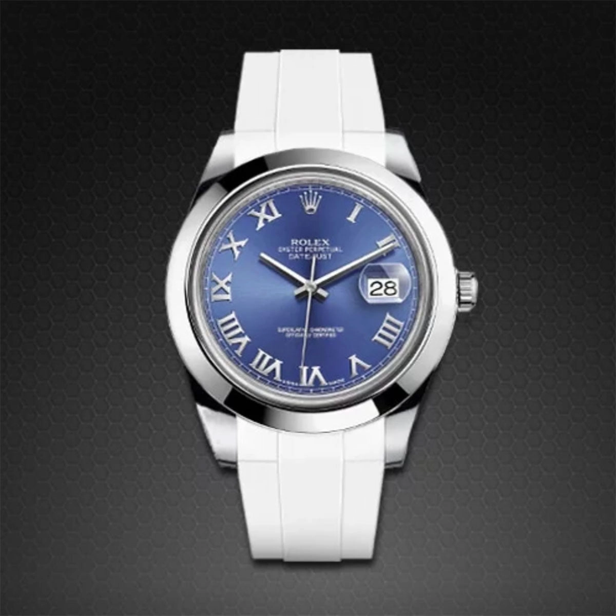 Rolex - Rubber B strap for Datejust II 41 mm - Classic Series