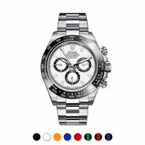 Rolex - Rubber B strap for Daytona Ceramic Bezel Oyster Bracelet - Tang Buckle Series