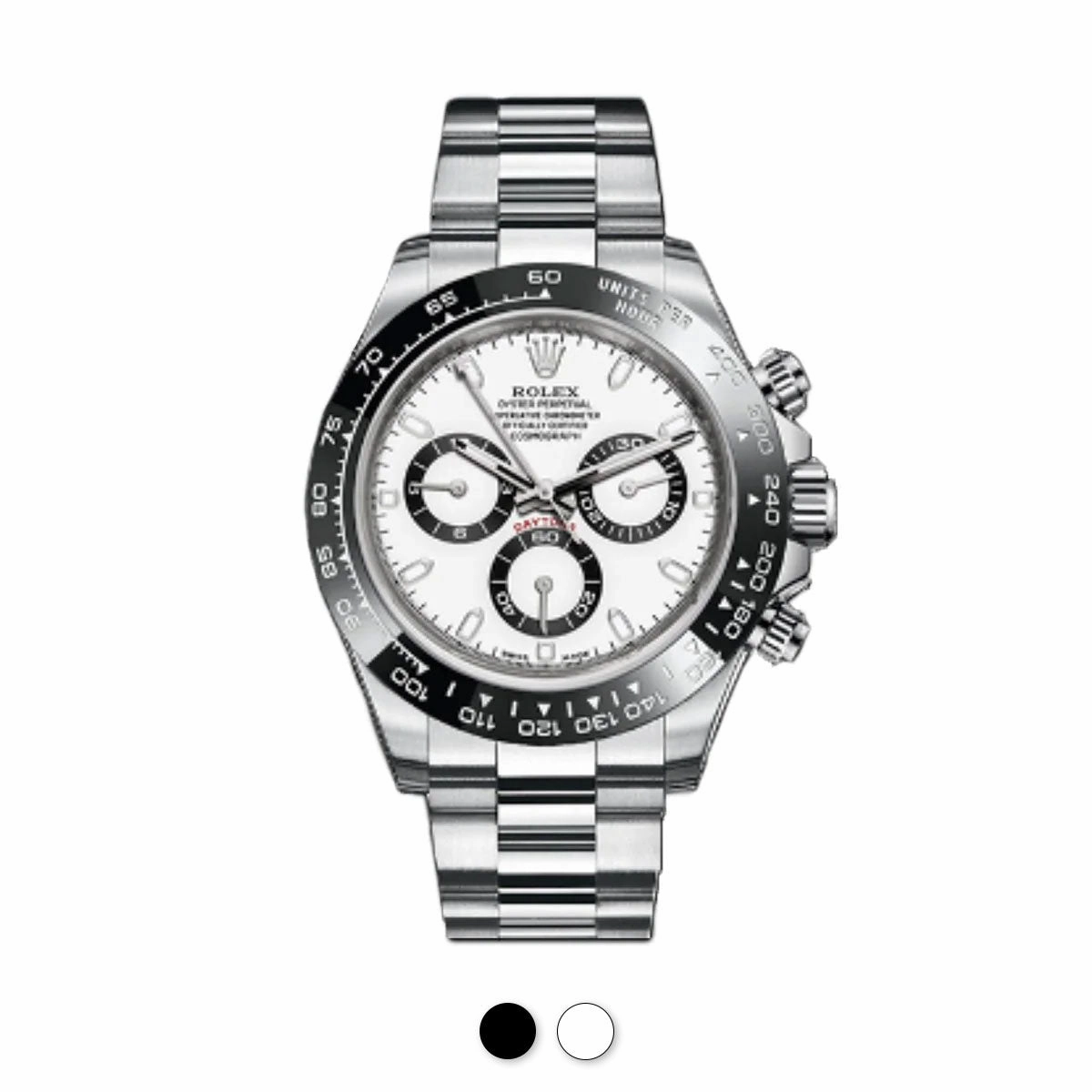 Rolex - Rubber B strap for Daytona Ceramic Bezel Oyster Bracelet - The Dream Strap