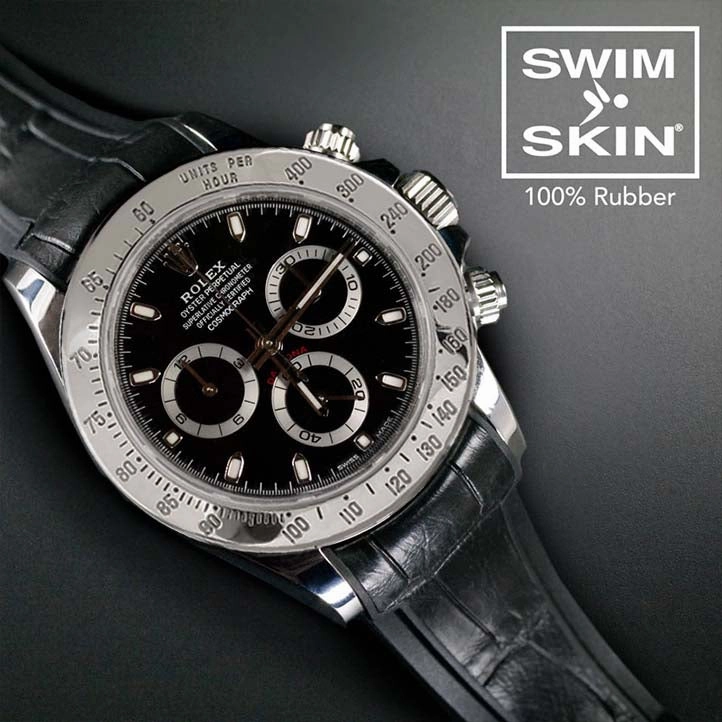 Rolex - Rubber B strap for Daytona Oyster Bracelet - Swimskin