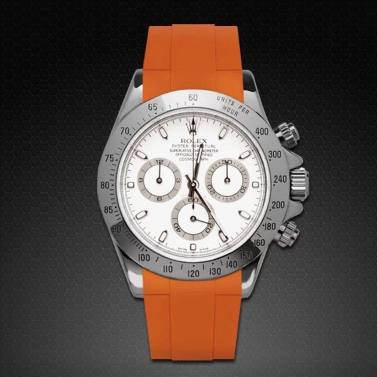 Rolex - Rubber B strap for Daytona Oyster Bracelet - Tang Buckle Series