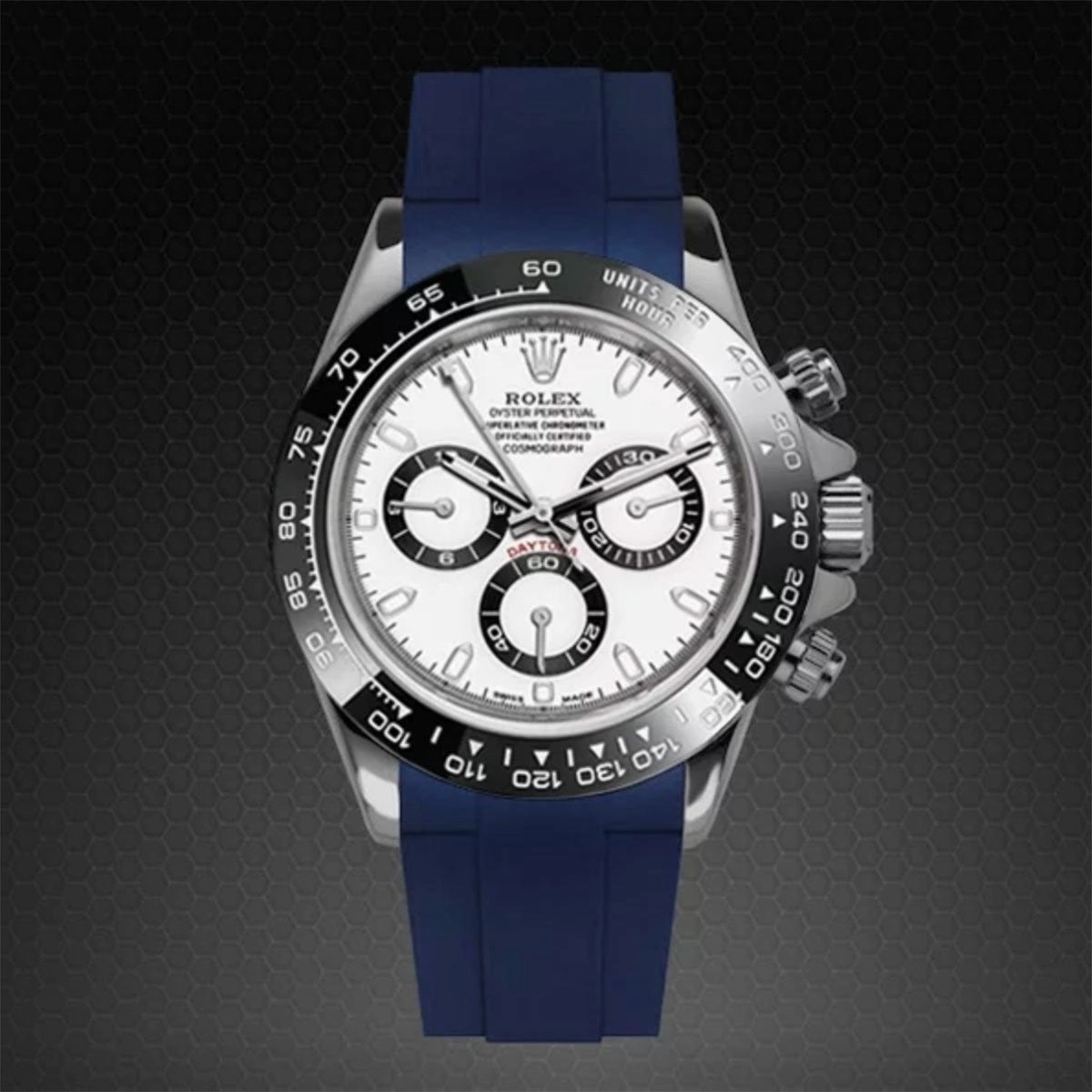 Rolex - Rubber B strap for Daytona Oyster Bracelet Ceramic Bezel - Classic Series