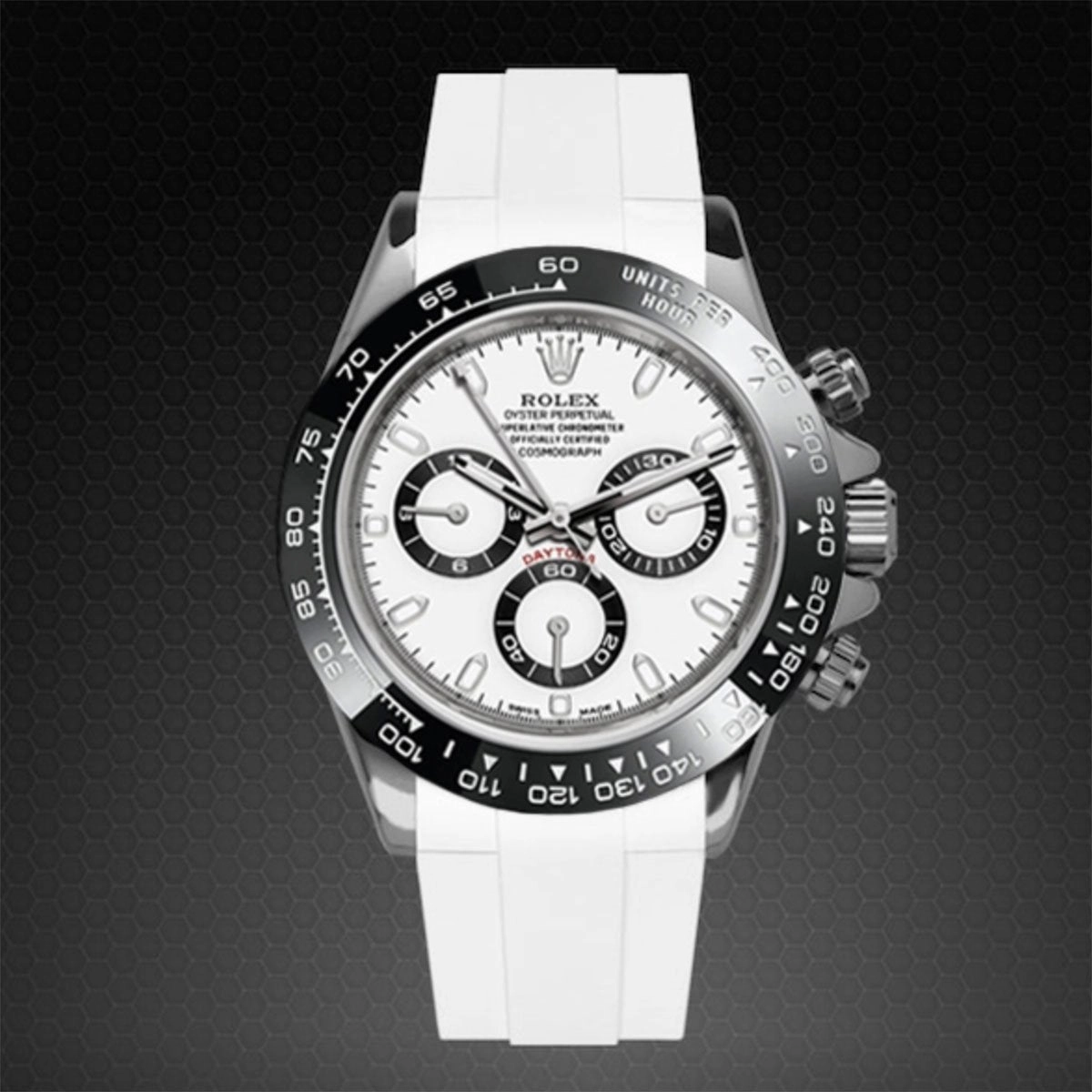 Rolex - Rubber B strap for Daytona Oyster Bracelet Ceramic Bezel - Classic Series