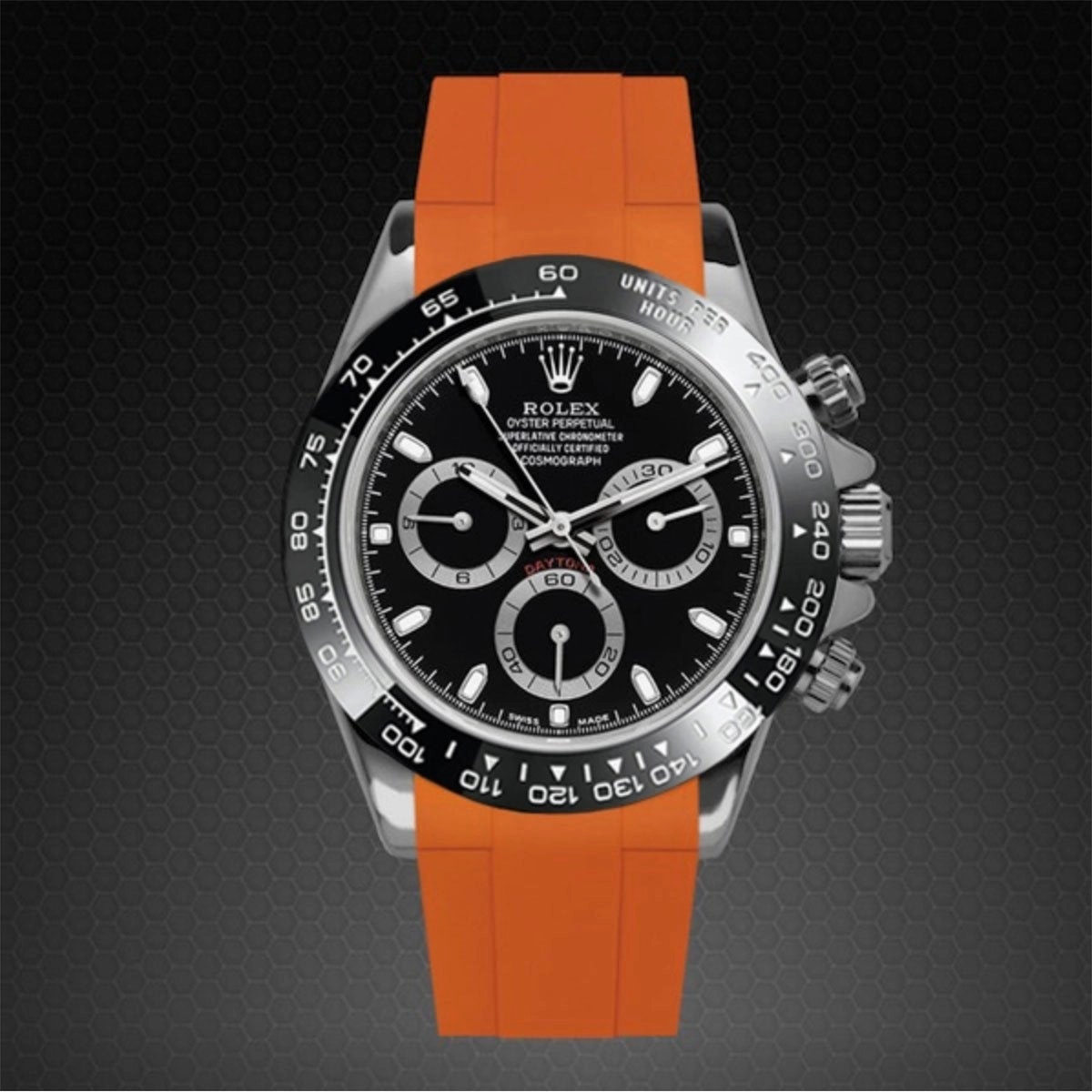 Rolex - Rubber B strap for Daytona Oyster Bracelet Ceramic Bezel - Classic Series