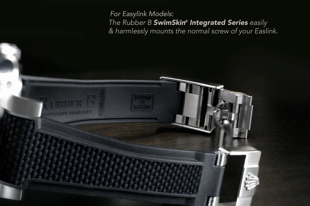 Rolex - Rubber B strap for Daytona Oyster Bracelet Ceramic Bezel - Swimskin