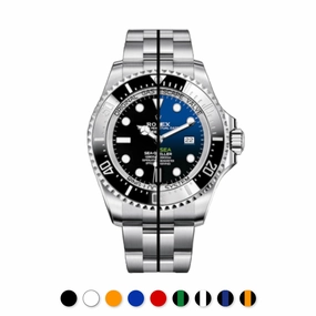Rolex - Rubber B strap for Deepsea 116660 - Flared Tang Series