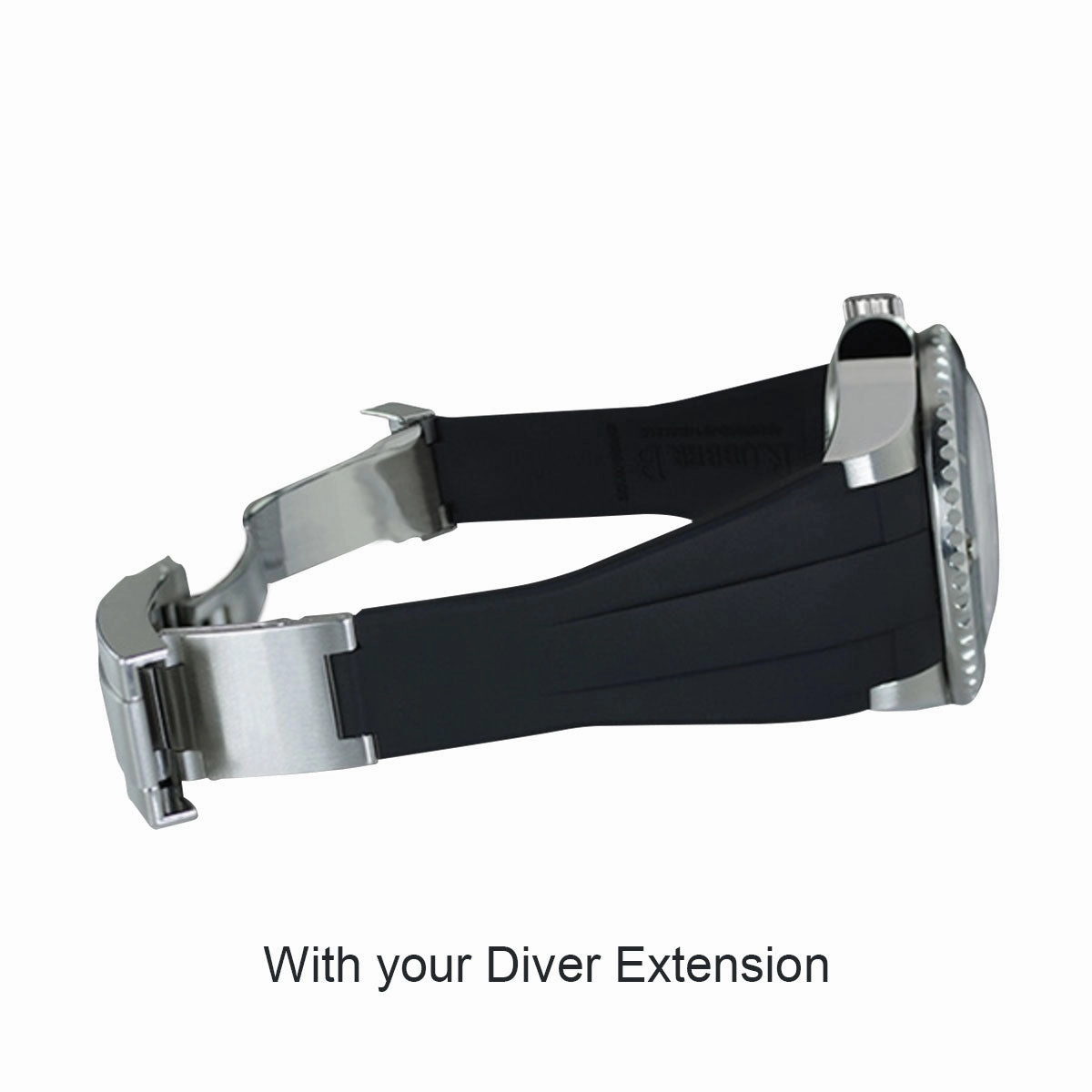 Rolex - Rubber B strap for Deepsea 116660 - Glidelock Edition