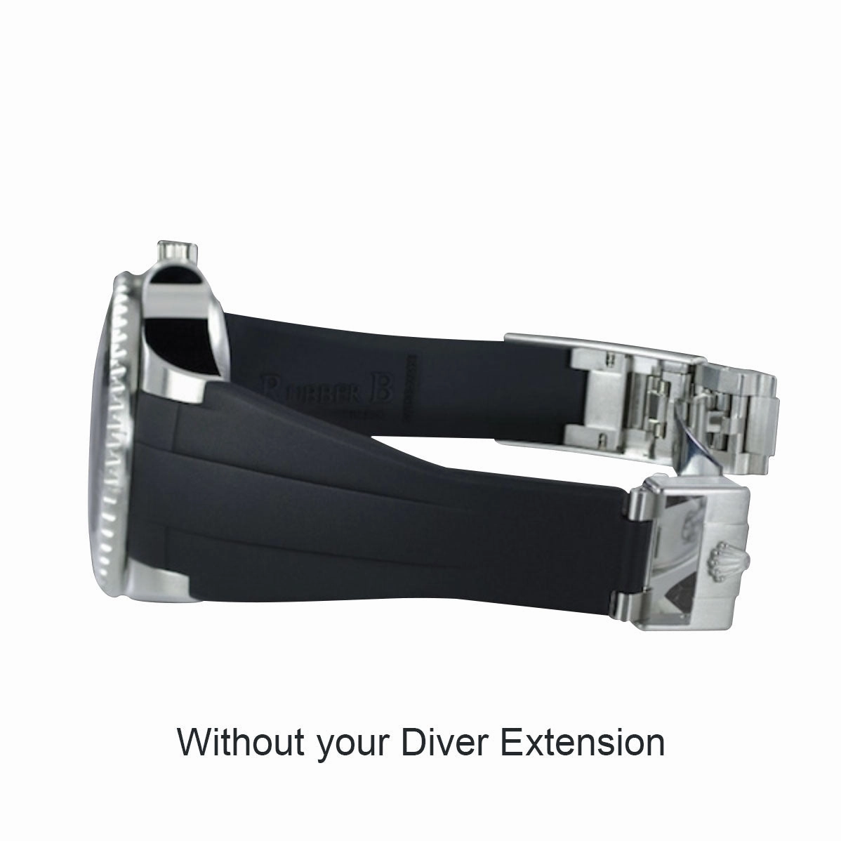 Rolex - Rubber B strap for Deepsea 116660 - Glidelock Edition