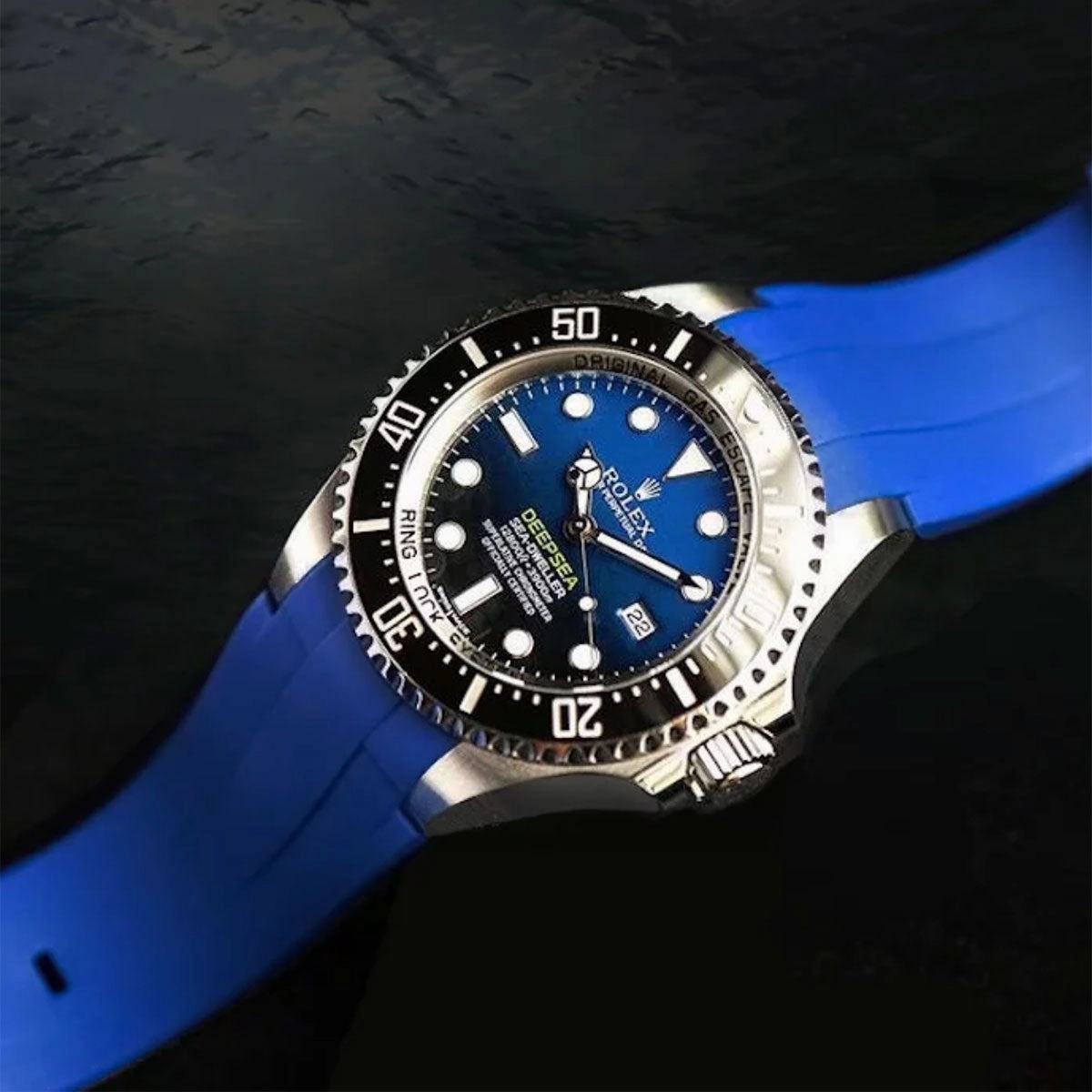 Rolex - Rubber B strap for Deepsea 126660 & 136660 - Flared Tang Series