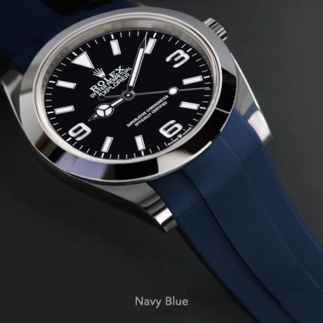 Rolex - Rubber B strap for Explorer 224270 - Tang Buckle Series