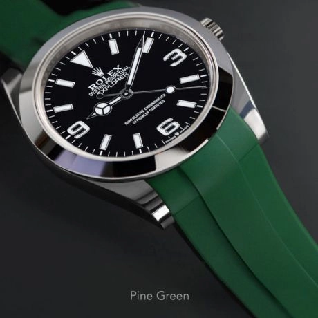 Rolex - Rubber B strap for Explorer 224270 - Tang Buckle Series