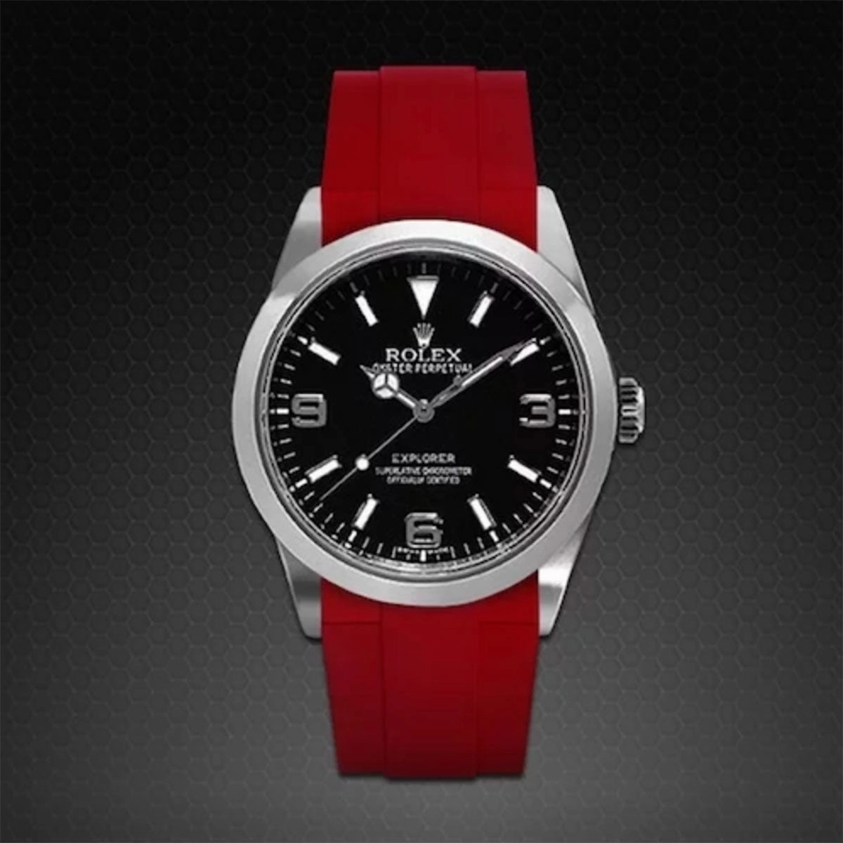 Rolex - Rubber B strap for Explorer I 39mm - Classic Series