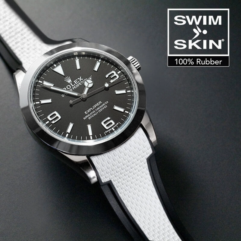 Rolex - Rubber B strap for Explorer I 39mm - SwimSkin