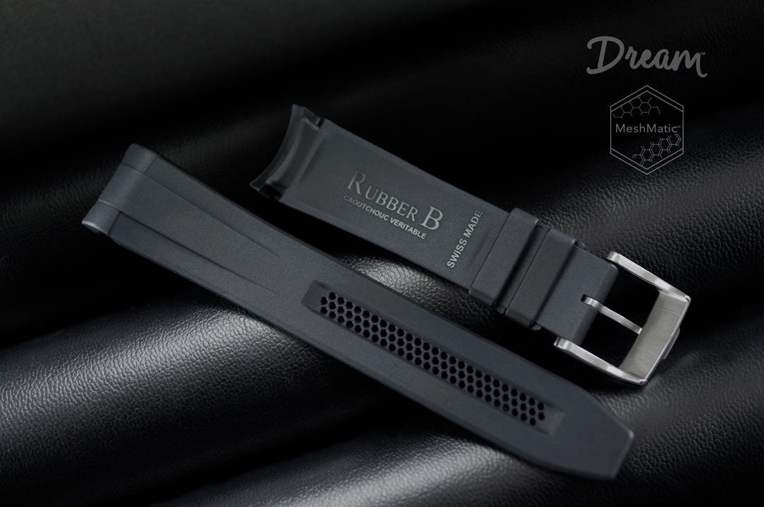 Rolex - Rubber B strap for Explorer I 39mm - The Dream Strap