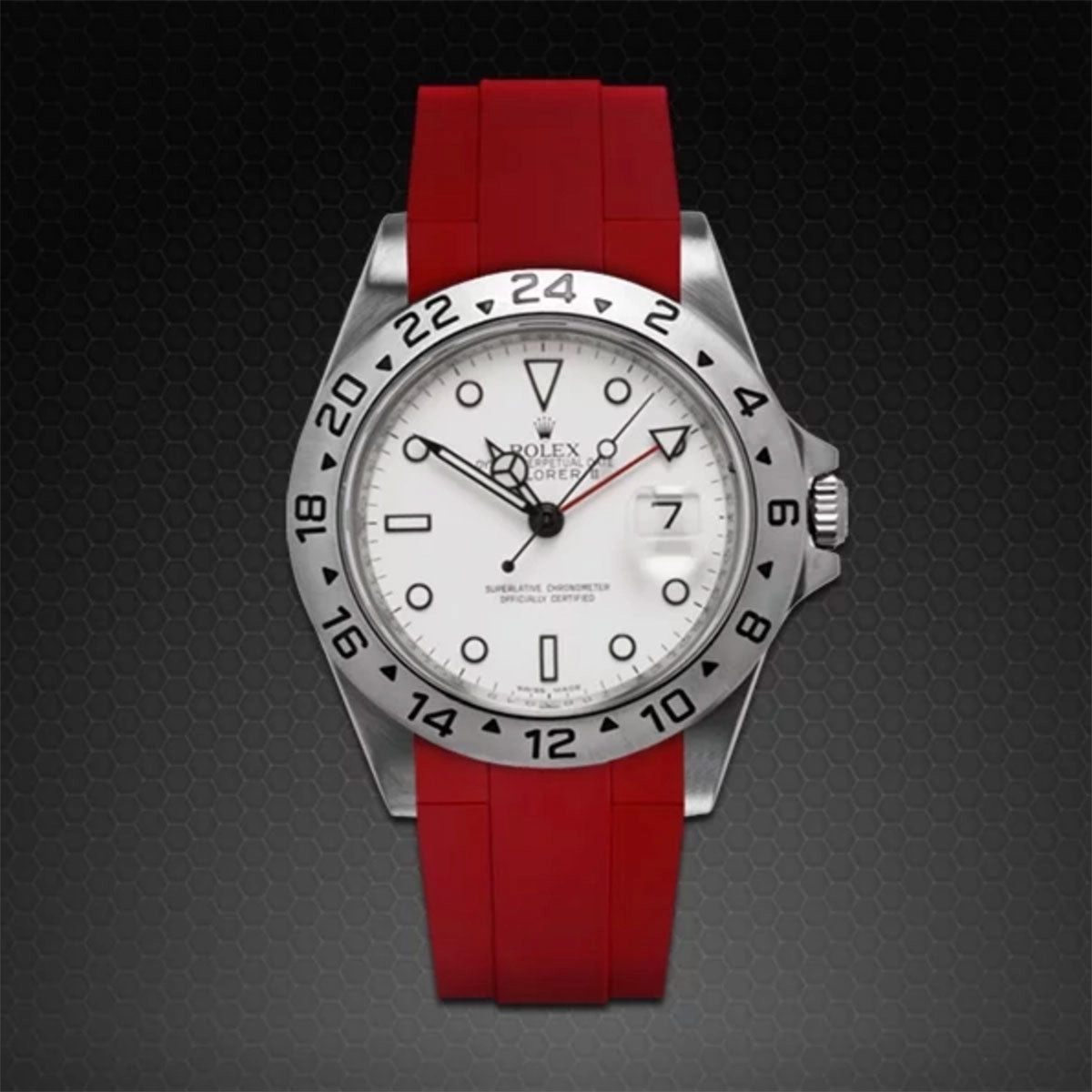 Rolex - Rubber B strap for Explorer II 40mm - Classic Series