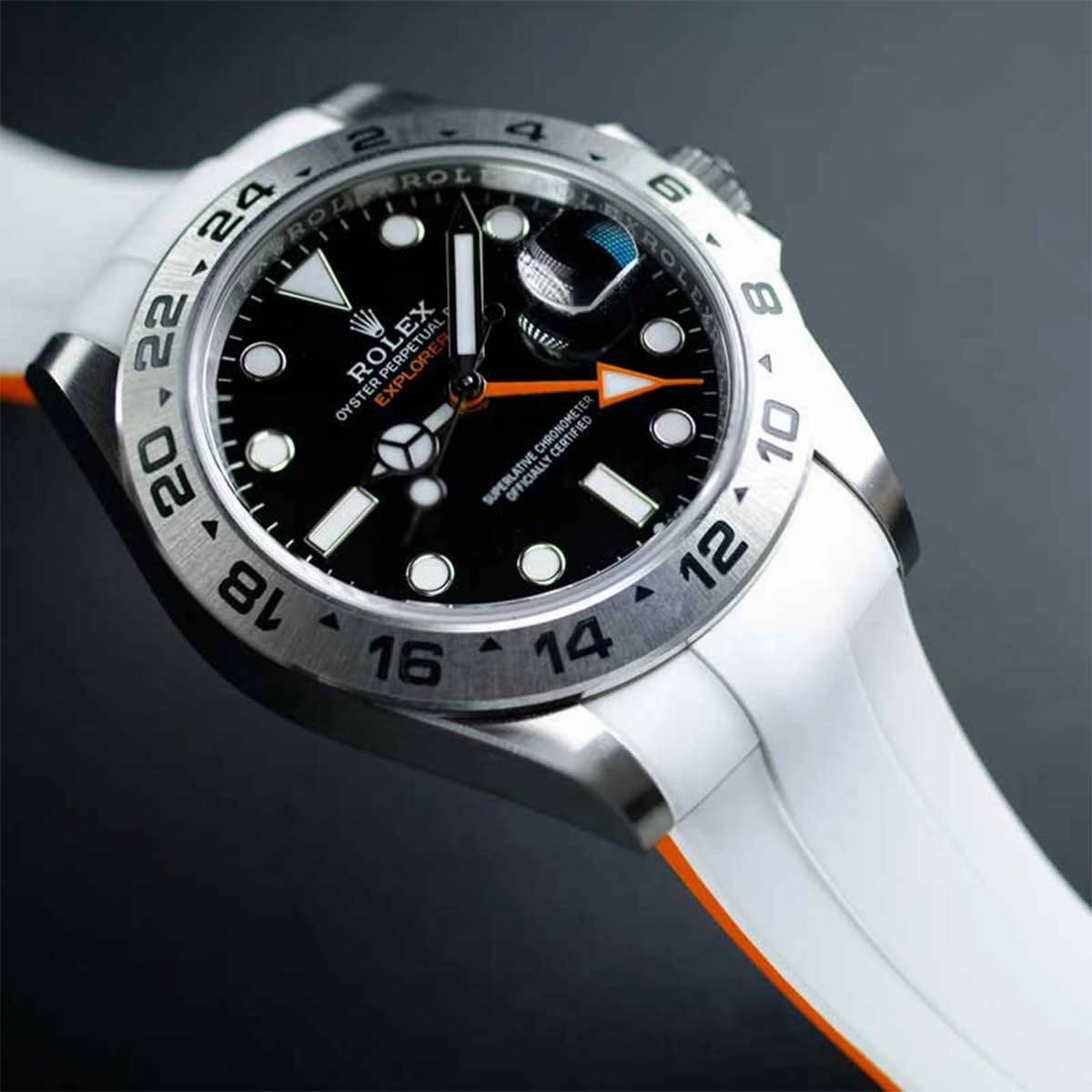 Rolex - Rubber B strap for Explorer II 42mm 226570 (2021-present) - Classic Series