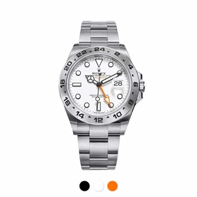 Rolex - Rubber B strap for Explorer II 42mm 226570 - Tang Buckle Series
